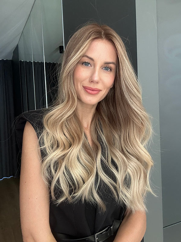 Glueless wig GIGI HADID long 9