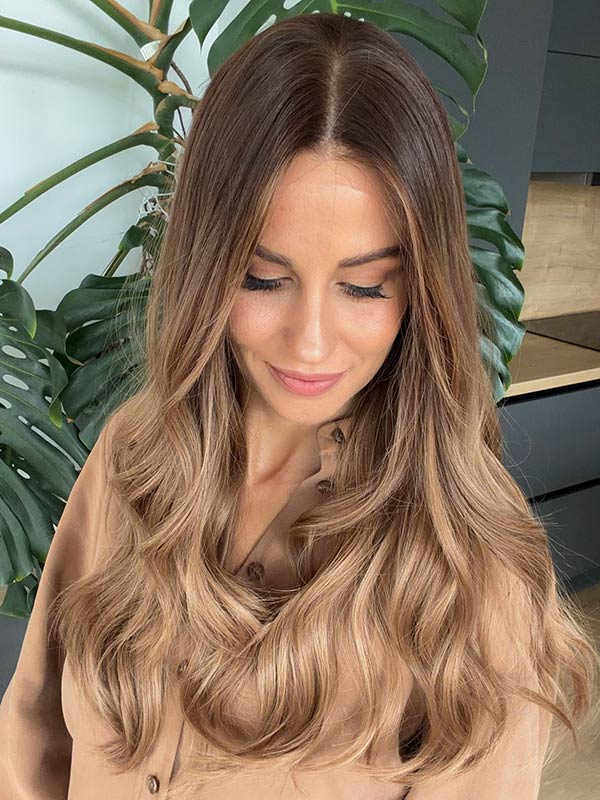 Natural hair wig SOFIA VERGARA long 6
