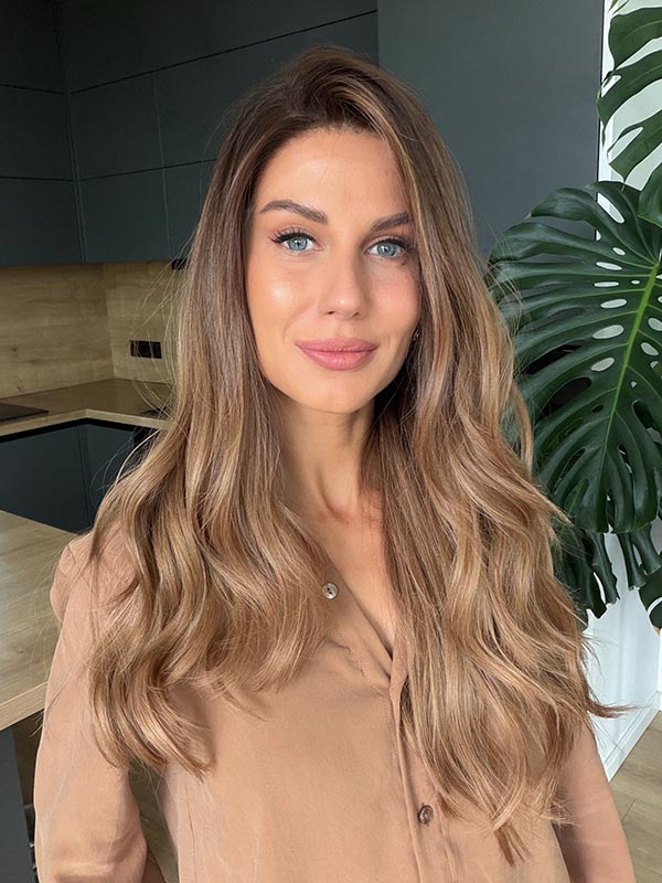 Natural hair wig SOFIA VERGARA long 7