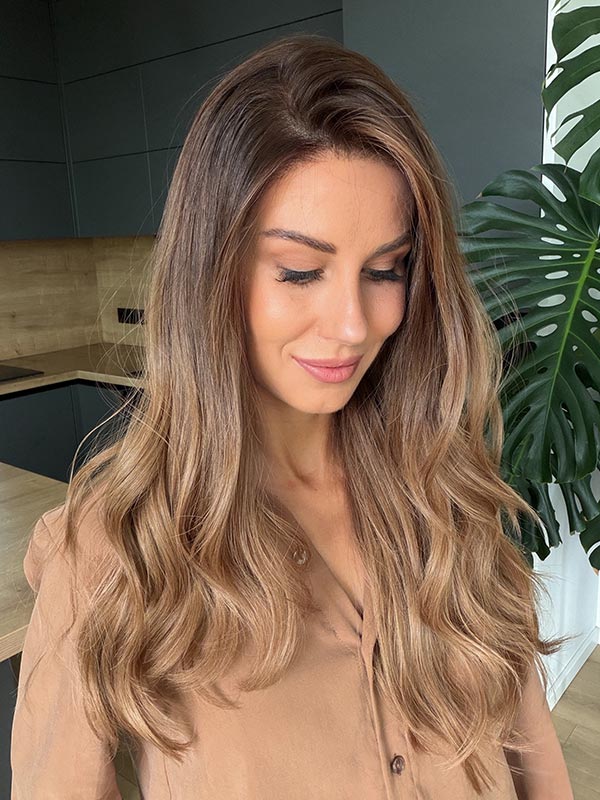 Natural hair wig SOFIA VERGARA long 8