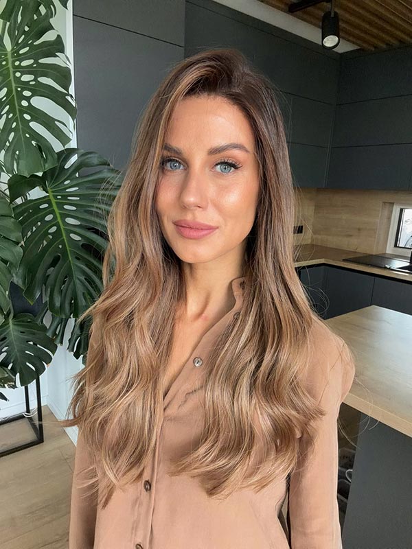 Natural hair wig SOFIA VERGARA long 9