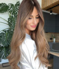 Natural looking lace front wig in color "SOFIA VERGARA" (extremely long)