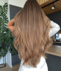 Natural looking lace front wig in color "SOFIA VERGARA" (extremely long)