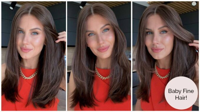 (LIMITED EDITION!) Fine hair wig in color “MEGHAN MARKLE” (mid-length)