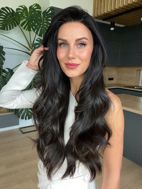 Silk top wig CARDI B extremely long 1