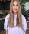 Virgin light blond baby fine hair wig long 3 Virgin light blond baby fine hair wig long 3