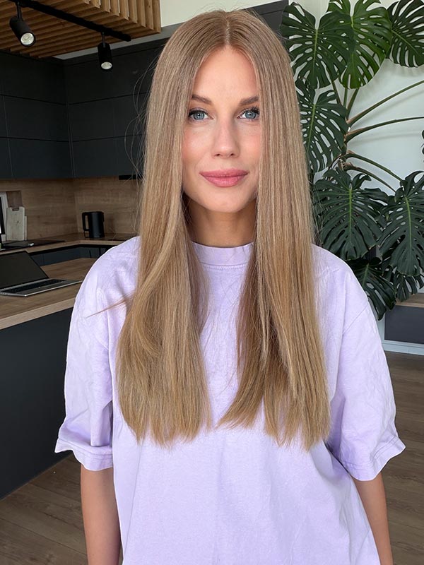 (LIMITED EDITION!) Virgin light blond baby-fine hair wig (long) 13 Virgin light blond baby fine hair wig long 3
