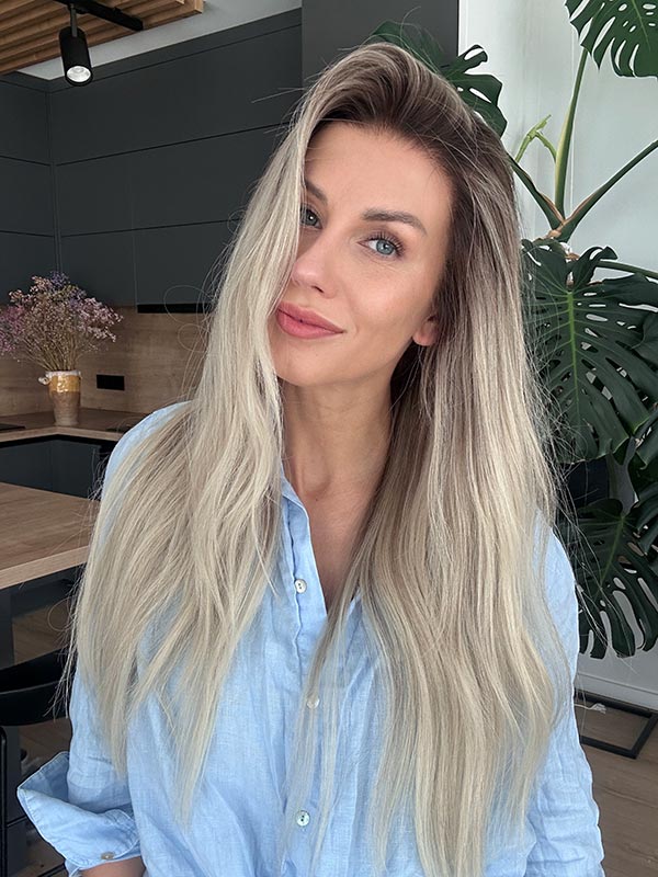 ash blonde wig CIARA long 8