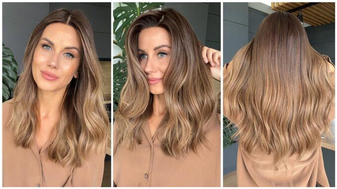 Beautiful wig in color "SOFIA VERGARA" (mid-length)
