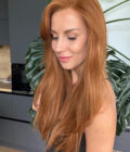 Copper red wig in color “NICOLE KIDMAN” (long)