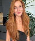 Copper red wig in color “NICOLE KIDMAN” (long)