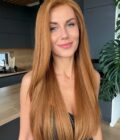 Copper red wig in color “NICOLE KIDMAN” (long)