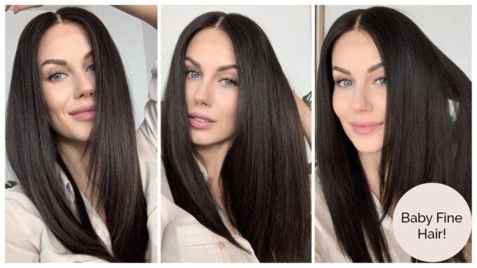 Fine hair wig cardi b mid-length grid