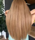 Honey blonde wig in color "MARGOT ROBBIE" (mid-length)