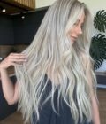 Icy Blonde wig MEGAN FOX extremely long 3 Icy Blonde wig MEGAN FOX extremely long 3