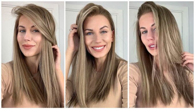 Lace top wig in color "PARIS HILTON" (long)