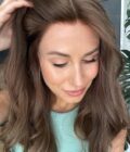 limited edition virgin dark blond baby fine hair wig mid length 4
