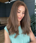 limited edition virgin dark blond baby fine hair wig mid length 9