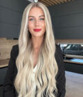 Long blonde wig in color "CANDICE SWANEPOEL" (extremely long)