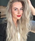 Long blonde wig in color "CANDICE SWANEPOEL" (extremely long)