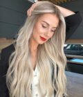 Long blonde wig in color "CANDICE SWANEPOEL" (extremely long)