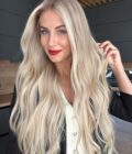 Long blonde wig in color "CANDICE SWANEPOEL" (extremely long)