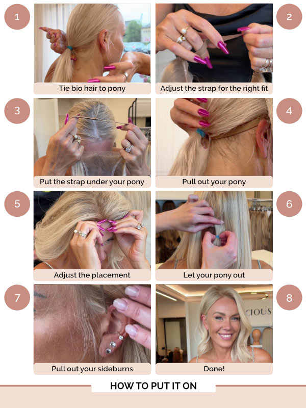 (MADE TO ORDER) Hairline topper 18 made to order hairline topper 2 how to put on