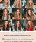 made to order hairline topper color made to order hairline topper color