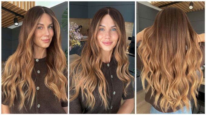 natural hair wig ARIANA GRANDE long grid c