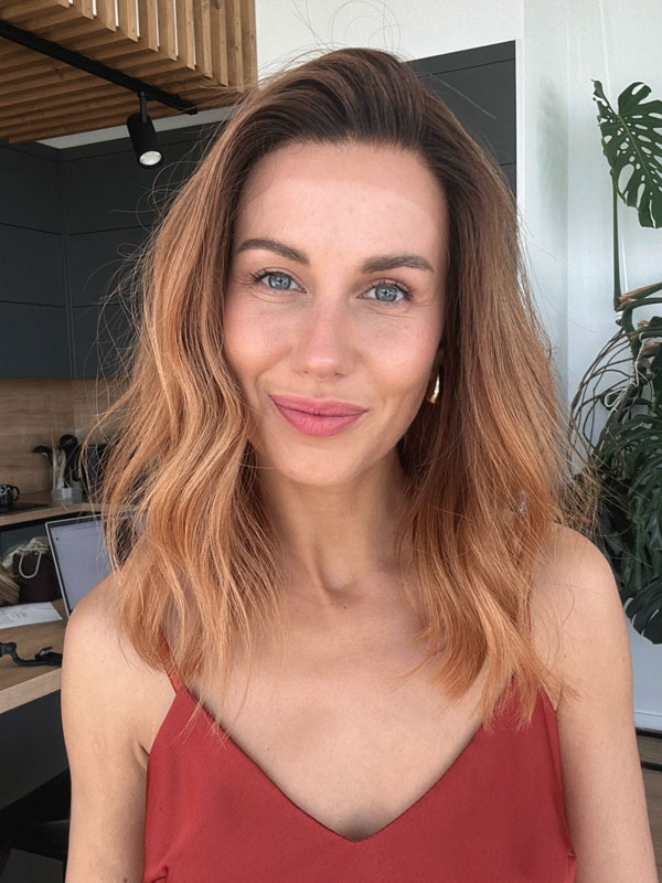 Natural hair wig ARIANA GRANDE long bob 6