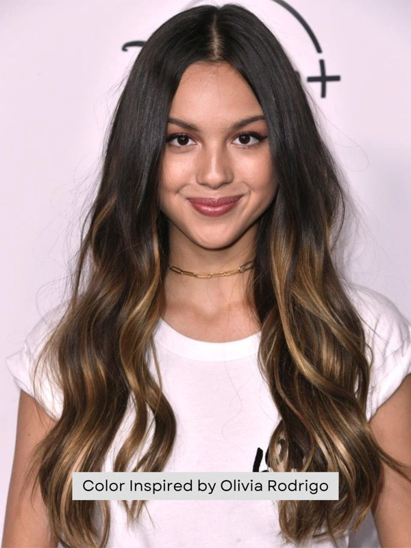 Quality wig in color “OLIVIA RODRIGO” (mid-length) 16 wig inspired by olivia rodrigo