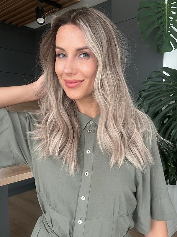 ash blonde wig ciara mid length 6