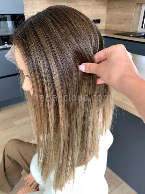 natural hair wig lisa rinna 16bob 16