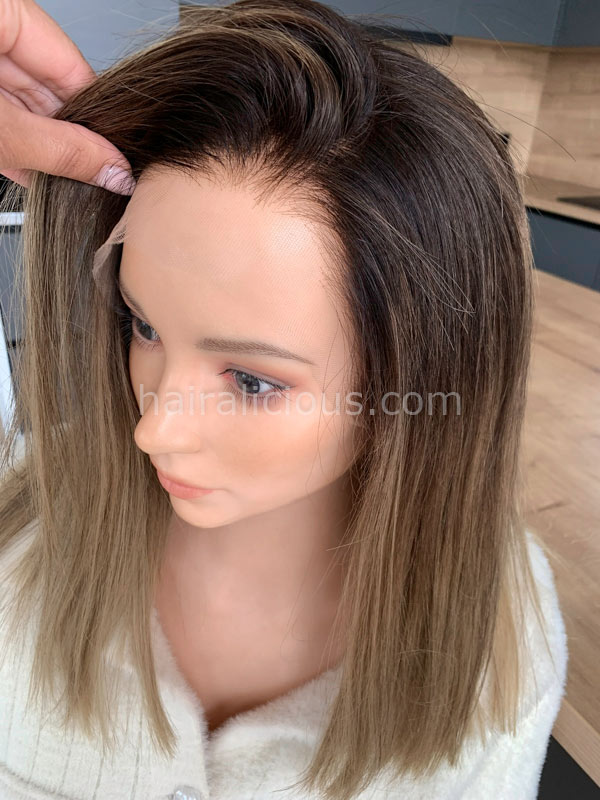 natural hair wig lisa rinna 16bob 18