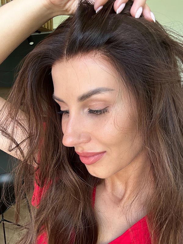 glueless frontal wig selena gomez mid length 7 2