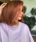Red wig MADELAINE PETSCH short bob 6