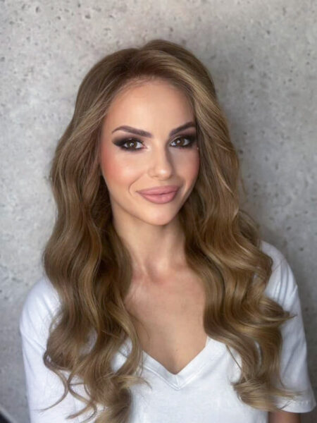 Straight human hair wig in color "JENNIFER LOPEZ" (long) photo review