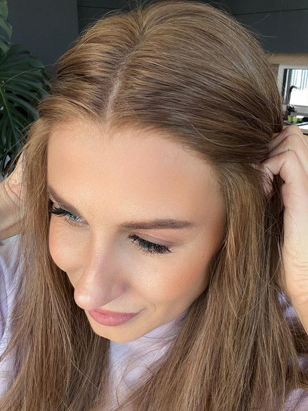 virgin wheat blond baby fine hair long 3