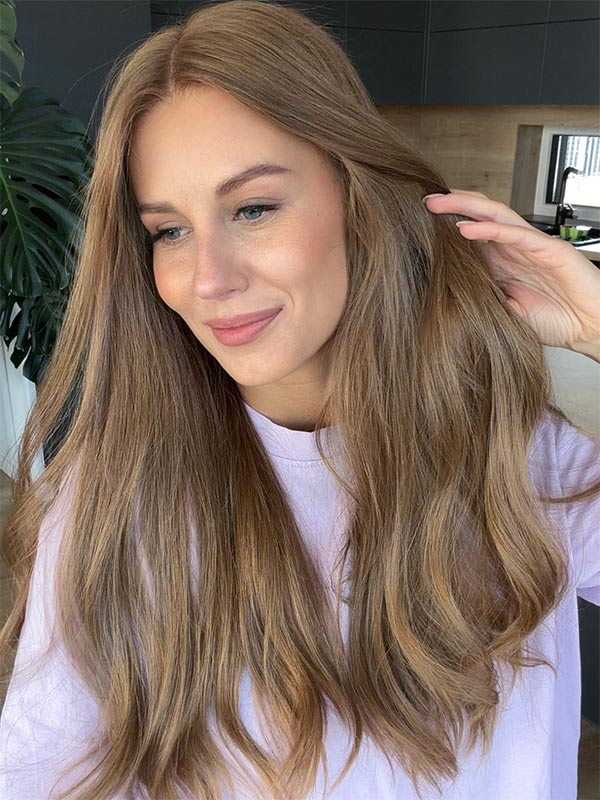 virgin wheat blond baby fine hair long 4