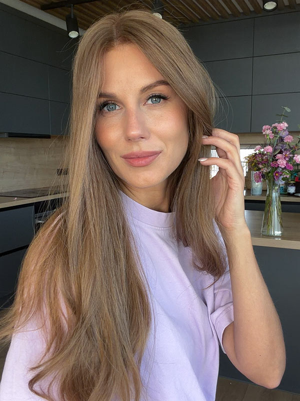 virgin wheat blond baby fine hair long 9
