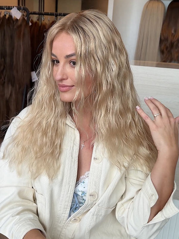 wavy hair wig romee strijd 15